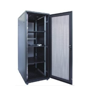 42U Mesh door free standing network data Cabinet – 600mm x 800mm