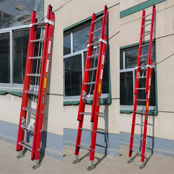 10 Meter Fiber Glass Extension Ladder (2"x16") - Image 2