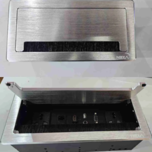 Multifunction Flip-Up Socket both Silver & Black